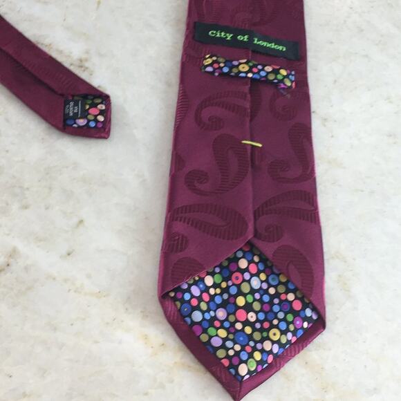 CITY of LONDON SILK TIE - Picture 8 of 9